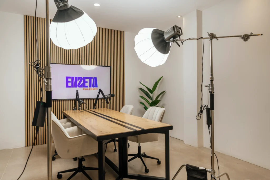 Sala podcast Enzeta